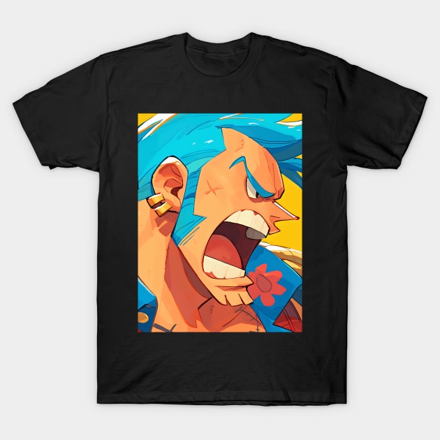 Pirate Odyssey: Anime-Manga Legacy, Mythical Islands, and Swashbuckling Excitement T-Shirt by insaneLEDP